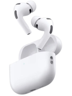Apple AirPods Pro 3 In-ear Bluetooth Handsfree Ακουστικά με Αντοχή στον Ιδρώτα και Θήκη Φόρτισης Λευκά