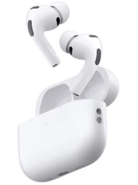 Apple AirPods Pro 3 In-ear Bluetooth Handsfree Ακουστικά με Αντοχή στον Ιδρώτα και Θήκη Φόρτισης Λευκά